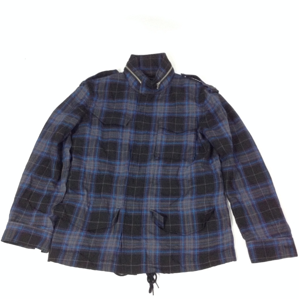 Marc By Marc Jacobs Men's Jacket Wool Plaid Size L